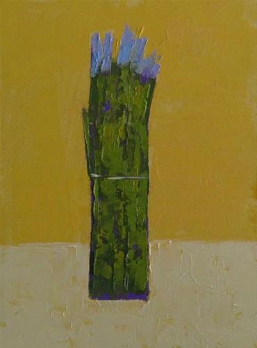 "GRAPE HYACINTH" original fine art by Linda Popple "GRAPE HYACINTH" original fine art by Linda Popple