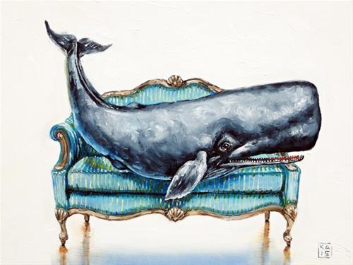 "blue note" original fine art by Kimberly Applegate "blue note" original fine art by Kimberly Applegate
