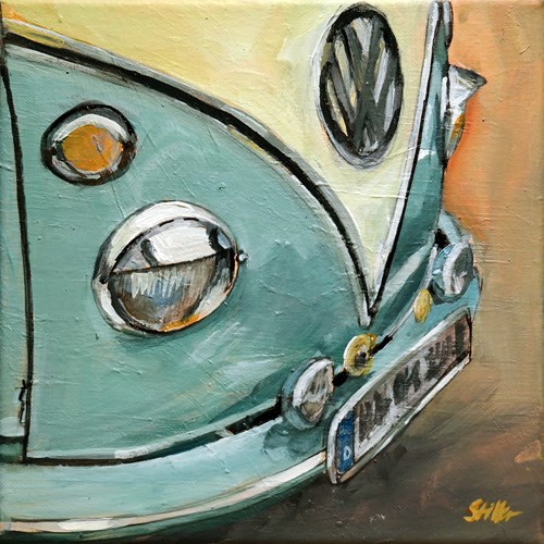 "1693 Bulli-Parade" original fine art by Dietmar Stiller "1693 Bulli-Parade" original fine art by Dietmar Stiller