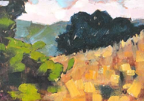 "Laguna Canyon 3" original fine art by Kevin Inman "Laguna Canyon 3" original fine art by Kevin Inman
