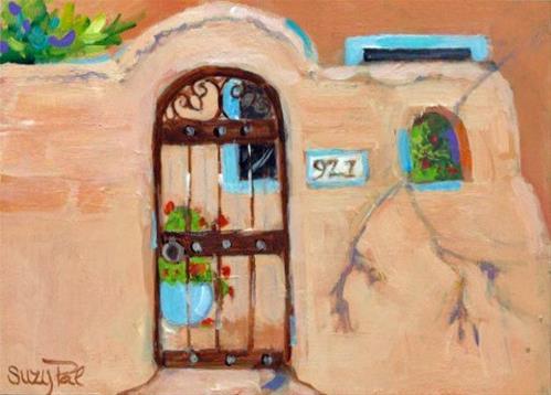 "Santa Fe #21" original fine art by Suzy 'Pal' Powell "Santa Fe #21" original fine art by Suzy 'Pal' Powell