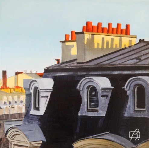 "View From the Studio II" original fine art by Andre Beaulieu "View From the Studio II" original fine art by Andre Beaulieu