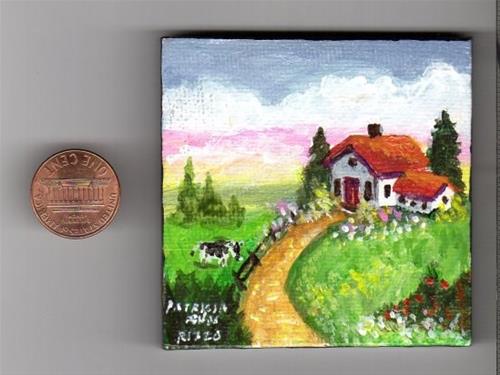 "Mini Going Home" original fine art by Patricia Ann Rizzo "Mini Going Home" original fine art by Patricia Ann Rizzo