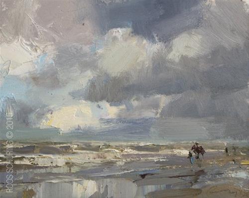 "Seascape Pleinair “Bad Weather Luck”" original fine art by Roos Schuring "Seascape Pleinair “Bad Weather Luck”" original fine art by Roos Schuring