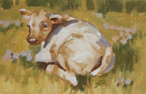 "Meadow XIX" original fine art by Susan Ashmore "Meadow XIX" original fine art by Susan Ashmore