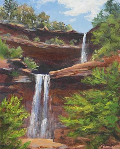 "Kaaterskill Spring Afternoon" original fine art by Jamie Williams Grossman "Kaaterskill Spring Afternoon" original fine art by Jamie Williams Grossman