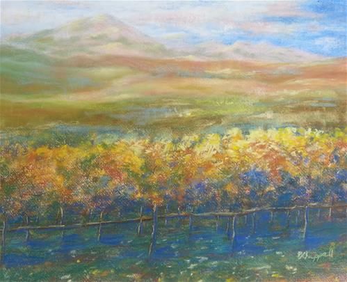 "Cuvaison" original fine art by Becky Chappell "Cuvaison" original fine art by Becky Chappell