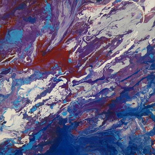 "7 - The Flood of waters" original fine art by Olga Touboltseva-Lefort "7 - The Flood of waters" original fine art by Olga Touboltseva-Lefort