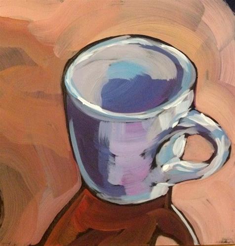 "Espresso One" original fine art by Kat Corrigan "Espresso One" original fine art by Kat Corrigan