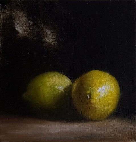"Lemon & Lime" original fine art by Neil Carroll "Lemon & Lime" original fine art by Neil Carroll
