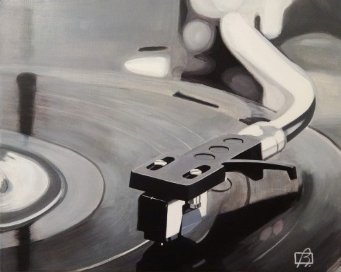 "Bossa Nova" original fine art by Andre Beaulieu "Bossa Nova" original fine art by Andre Beaulieu