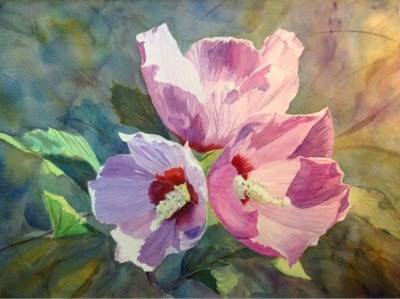 "#9/30 in 30 - Althea (2)" original fine art by Lyn Gill "#9/30 in 30 - Althea (2)" original fine art by Lyn Gill