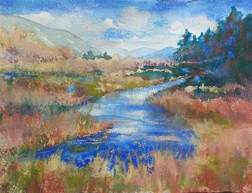 "South Fork II" original fine art by Becky Chappell "South Fork II" original fine art by Becky Chappell