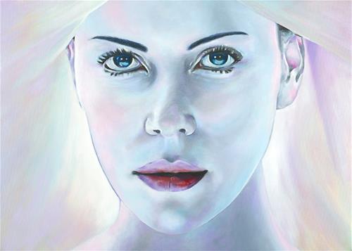 "Aeon Flux" original fine art by David Clark "Aeon Flux" original fine art by David Clark