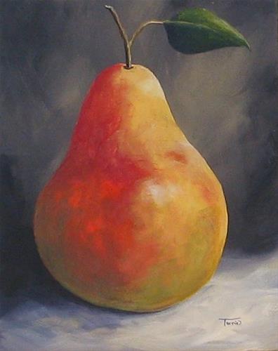"The Christmas Pear" original fine art by Torrie Smiley "The Christmas Pear" original fine art by Torrie Smiley