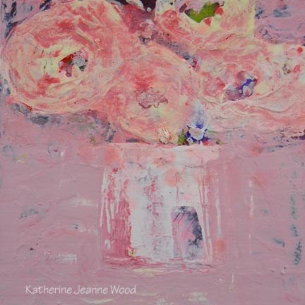 "Yellow Roses Floral Painting No 92" original fine art by Katie Jeanne Wood "Yellow Roses Floral Painting No 92" original fine art by Katie Jeanne Wood