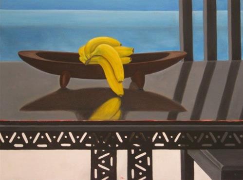"7 Bananas" original fine art by Pera Schillings "7 Bananas" original fine art by Pera Schillings