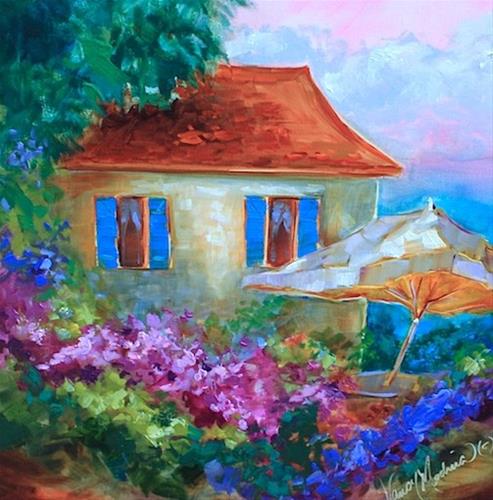 "A Seaside Cottage and a St. Louis Workshop - Flower Painting Classes and Workshops by Nancy Medina A" original fine art by Nancy Medina "A Seaside Cottage and a St. Louis Workshop - Flower Painting Classes and Workshops by Nancy Medina A" original fine art by Nancy Medina