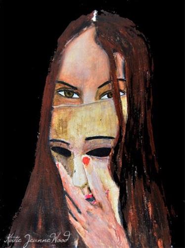 "Sale!! Incognito" original fine art by Katie Jeanne Wood "Sale!! Incognito" original fine art by Katie Jeanne Wood