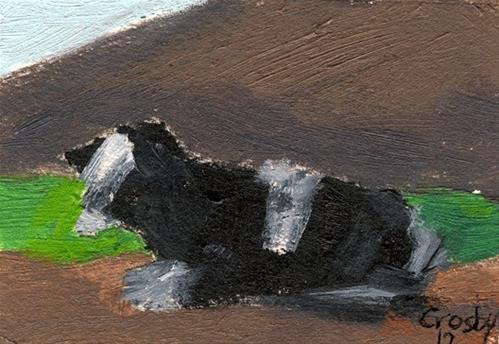 "Point Reyes Repose One" original fine art by Donna Crosby "Point Reyes Repose One" original fine art by Donna Crosby