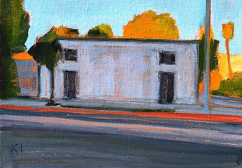 "Pecs, Hillcrest" original fine art by Kevin Inman "Pecs, Hillcrest" original fine art by Kevin Inman