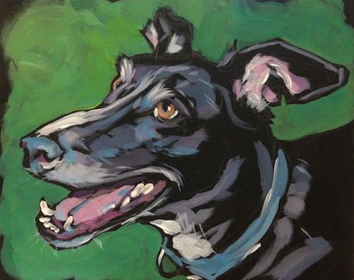 "July 13, Coheed!" original fine art by Kat Corrigan "July 13, Coheed!" original fine art by Kat Corrigan