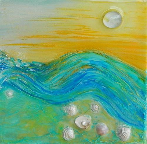 "Rough Seas" original fine art by Gloria Urban "Rough Seas" original fine art by Gloria Urban