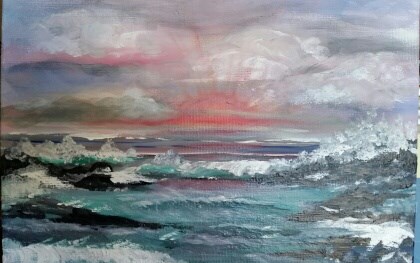 "Cherished Moments" original fine art by Susan Belisle "Cherished Moments" original fine art by Susan Belisle
