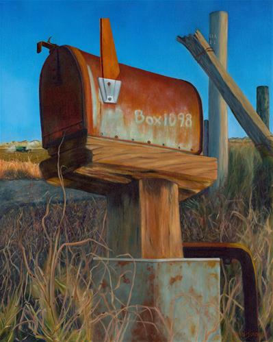 "Along The Rural Route" original fine art by Wendi Vann Johnson "Along The Rural Route" original fine art by Wendi Vann Johnson