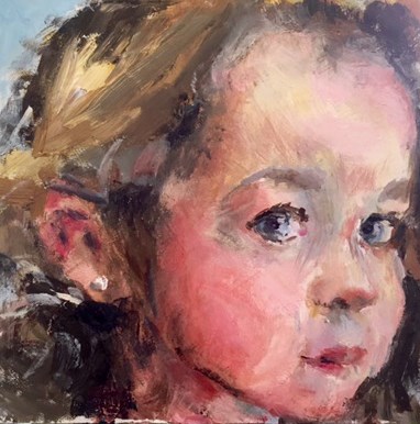"Innocence" original fine art by Marcia Hodges "Innocence" original fine art by Marcia Hodges