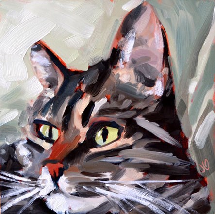 "Raffy" original fine art by Jessica Green "Raffy" original fine art by Jessica Green