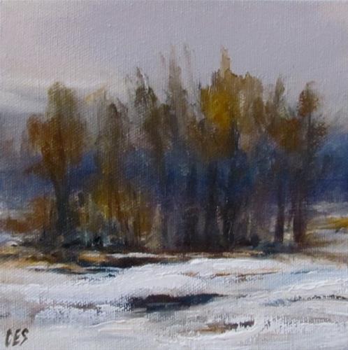 "Winter Trees" original fine art by ~ces~ Christine E. S. Code "Winter Trees" original fine art by ~ces~ Christine E. S. Code