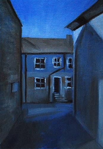 "St Ives Shadows" original fine art by J M Needham "St Ives Shadows" original fine art by J M Needham