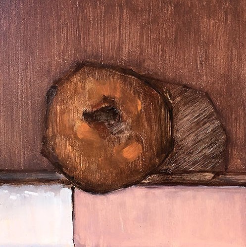 "Cinnamon Cake Donut" original fine art by Kevin Inman "Cinnamon Cake Donut" original fine art by Kevin Inman