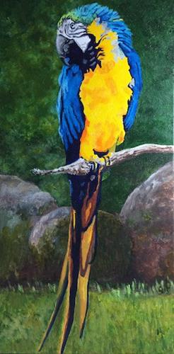 "Sam I Am" original fine art by Nan Johnson "Sam I Am" original fine art by Nan Johnson