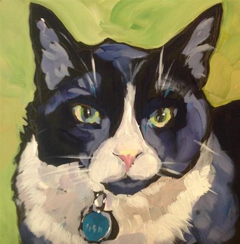 "Flynn" original fine art by Kat Corrigan "Flynn" original fine art by Kat Corrigan