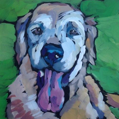 "July 25, Tex" original fine art by Kat Corrigan "July 25, Tex" original fine art by Kat Corrigan