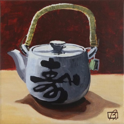 "Jasmine Tea" original fine art by Andre Beaulieu "Jasmine Tea" original fine art by Andre Beaulieu
