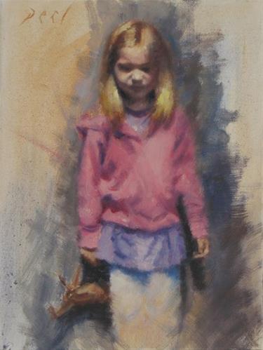 "Ella's companion" original fine art by Daniel Peci "Ella's companion" original fine art by Daniel Peci