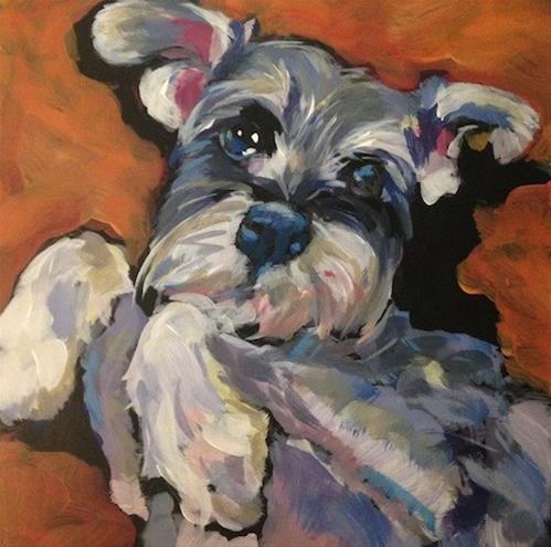 "Ace, July 6th!" original fine art by Kat Corrigan "Ace, July 6th!" original fine art by Kat Corrigan