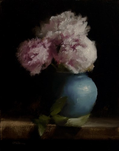 "Peonies" original fine art by Neil Carroll "Peonies" original fine art by Neil Carroll