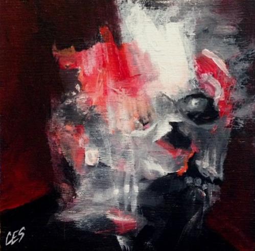 "Finding Francis Bacon" original fine art by ~ces~ Christine E. S. Code "Finding Francis Bacon" original fine art by ~ces~ Christine E. S. Code