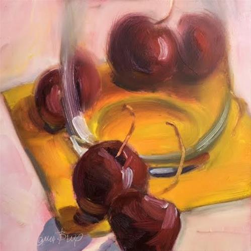 "Looking through the Glass 486" original fine art by Laura Buxo "Looking through the Glass 486" original fine art by Laura Buxo