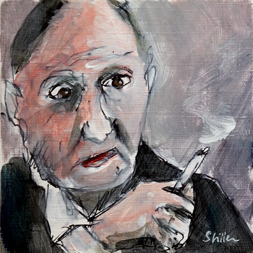 "Hundred People 6" original fine art by Dietmar Stiller "Hundred People 6" original fine art by Dietmar Stiller