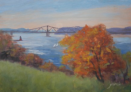 "Autumn at Rockwood" original fine art by Jamie Williams Grossman "Autumn at Rockwood" original fine art by Jamie Williams Grossman