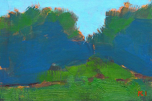 "Oklahoma Landscape" original fine art by Kevin Inman "Oklahoma Landscape" original fine art by Kevin Inman