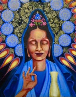 "Quan-Yin" original fine art by Patricia Murray "Quan-Yin" original fine art by Patricia Murray
