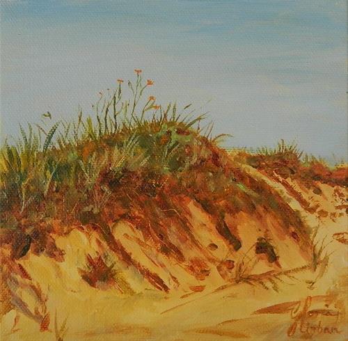 "Lilies on the Dune" original fine art by Gloria Urban "Lilies on the Dune" original fine art by Gloria Urban