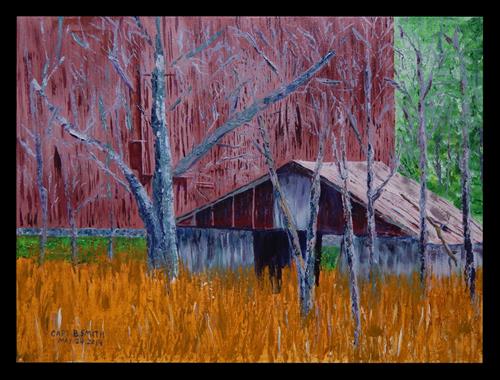 "The Old Shed" original fine art by Captain B Smith "The Old Shed" original fine art by Captain B Smith