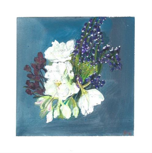 "Spring Buds & Blooms" original fine art by Laura Denning "Spring Buds & Blooms" original fine art by Laura Denning